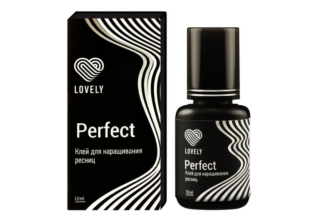 Клей чёрный Lovely "Perfect" 10мл