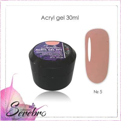 Acryl Gel "Serebro" №5, 30 мл
