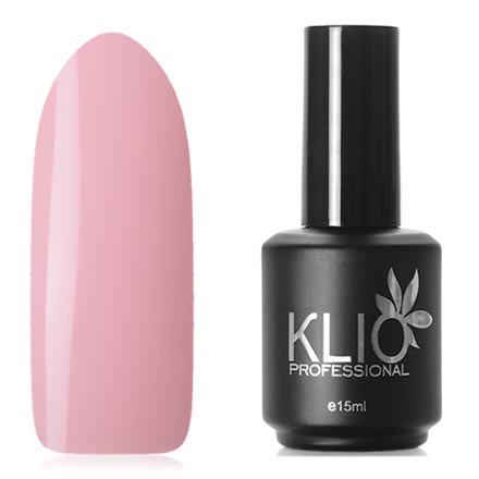 Klio Professional, Камуфлирующая база пастельно-розовая (Pastel pink), 15 мл
