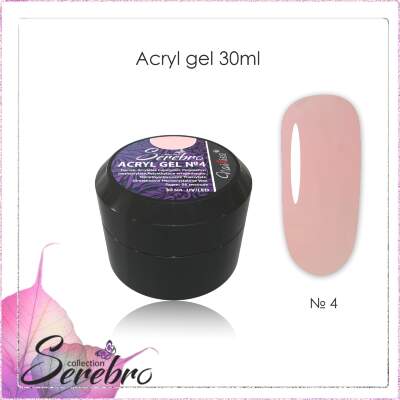 Acryl Gel "Serebro" №4, 30 мл