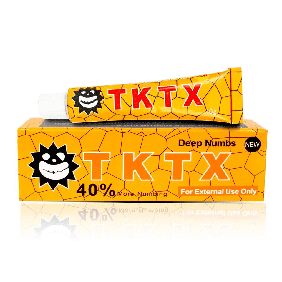 Крем анестетик замораживающий TKTX Orange 40% (мазь охлаждающая)