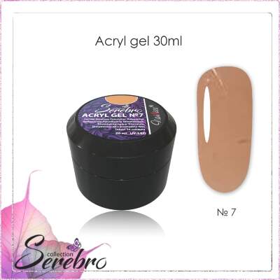 Acryl Gel "Serebro" №7, 30 мл
