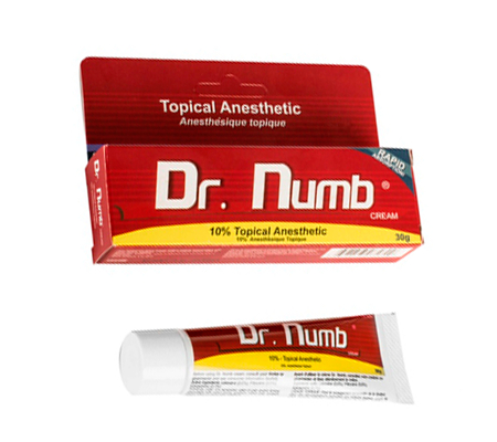 Крем анестетик замораживающий Dr.Numb Original 30g (мазь охлаждающая)