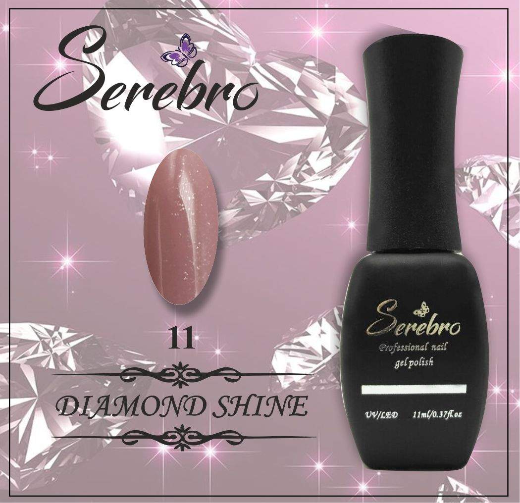 Гель-лак Diamond Shine "Serebro" №11, 11 мл